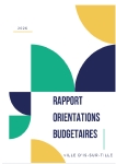 Rapport orientations budgetaires 2026
